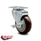 Service Caster Hatco 413042600400 4'' Replacement Caster with Brake HAT-SCC-20S414-PPUB-MRN-TLB - alternate 4